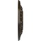 Ekena Millwork Valletta Ceiling Medallion (Canopies up to 3 1/2"), 18"OD x 3 1/2"ID x 1"P, Stone Hearth Crackle CM18VLSHC - alternate 4